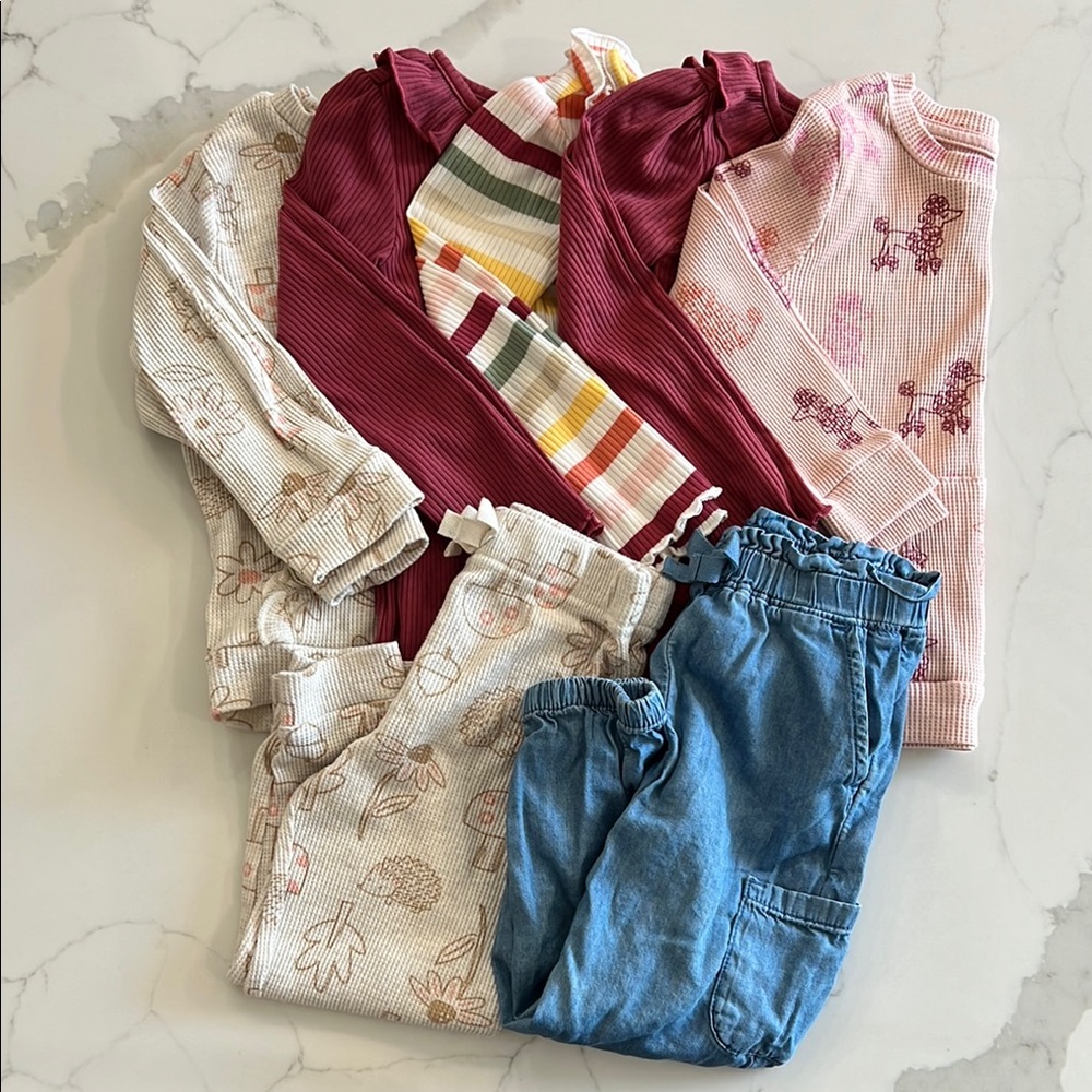 Garanimals Coordinated Tops and Pants, Size 3T
